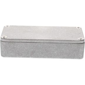 1pc Box Effect Aluminum Box Metal Guitar Music Accessories Bass Pedal Enclosure Replacement Guitar Effect Pedal Case Electric Guitar Effects Diecast Stomp Box Aluminium Pedal Box