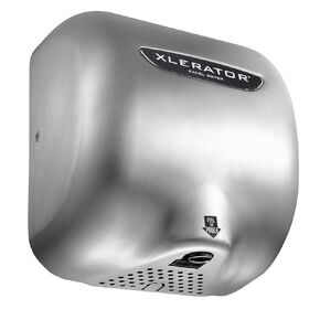 XLERATOR XL-SB Automatic High Speed Hand Dryer with Brushed Stainless Steel Cover and 1.1 Noise Reduction Nozzle, 12.5 A, 110/120 V