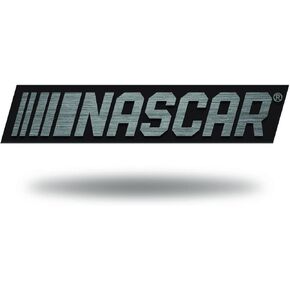 Rico Industries NASCAR Racing Signature Antique Nickel Auto Emblem for Car/Truck/SUV