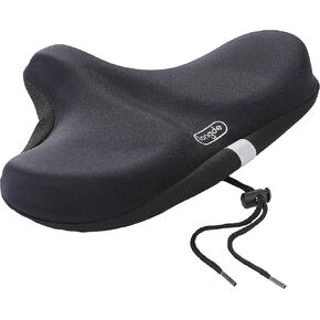 Super Wide Bike Seat Cover 13.5" * 10.5" for YLG Giddy UP Saddle Memory Foam Waterproof Most Comfortable Bicycle Saddle Pad