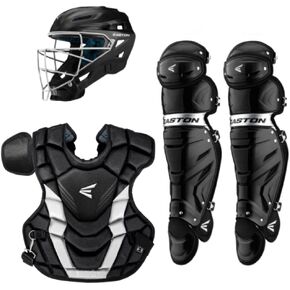 Easton | GAMETIME 2.0 Baseball Catcher's Equipment | Box Set | NOCSAE Approved | Youth/Intermediate/Adult | Multiple Colors