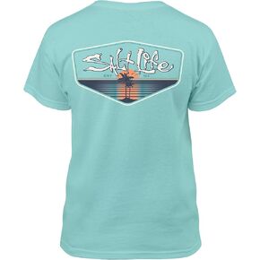 Salt Life Unisex-Child Private Island Youth Short Sleeve Tee