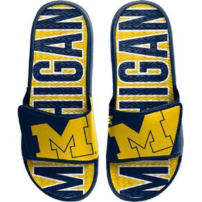 NCAA Men's Sport Shower Gel Slide Flip Flop Sandals