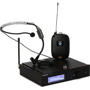 Shure Wireless Microphone System with Bodypack and SM35 Headworn Mic, SLXD14/SM35-G58