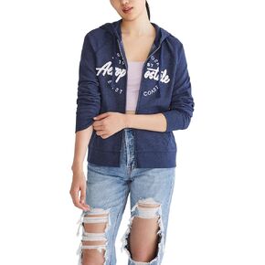 AEROPOSTALE Women's Aero Logo Full Zip Hoodie-Circle/Scripts