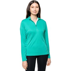 Women's Tech Quarter Zip Moisture-Wicking Pullover