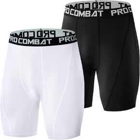 Mens Compression Shorts Running Spandex Tights Bike Sports Base Layer Short Workout Athletic Performance Underwear