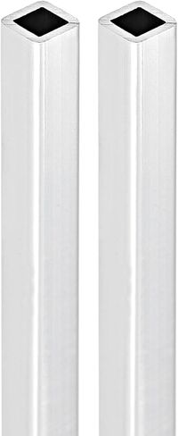 6mmx6mmx1mmx200mm (Width x Wall Thickness x Length) Square Tube - 2Pack - Good for Industrial Housing Construction - 6063 Aluminum Square Tubing in Saudi Arabia