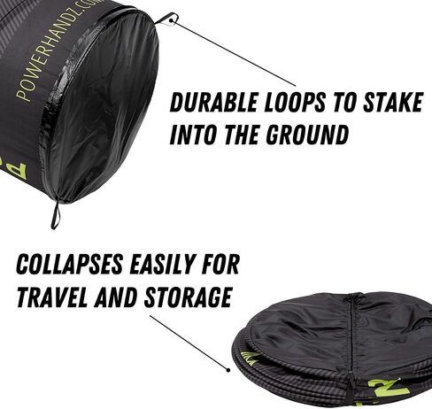 POWERHANDZ Pop Up Defender- Portable and Collapsible Sports Training Equipment for Basketball, Football and Soccer with Built-In Storage in Saudi Arabia
