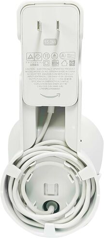 حامل تثبيت على الحائط متوافق مع حامل التثبيت على الحائط Ech0 P0p، Ech0 pop مع تخزين مخفي لإدارة الكابلات بدون براغي (أبيض) in Kuwait