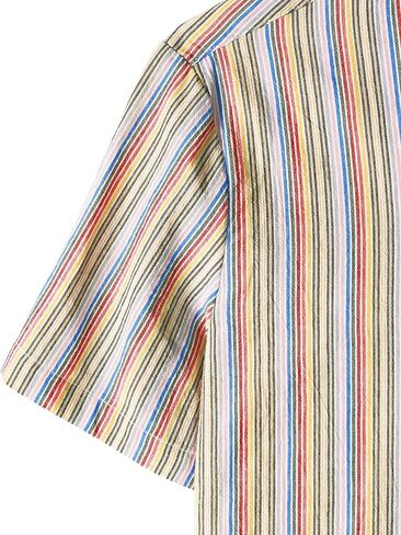 قميص رجالي من القطن Henley من JOGAL صيفي كاجوال بأكمام قصيرة للشاطئ هاواي in Kuwait