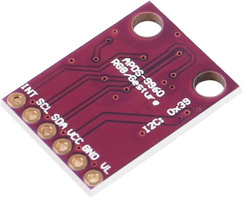 3 قطعة APDS-9960 RGB وحدة استشعار الإيماءات APDS9960 التعرف على إيماءات اليد الاتجاه المتحرك الضوء المحيط وحدة مستشعر القرب RGB وحدة استشعار الحركة بالأشعة تحت الحمراء in Saudi Arabia