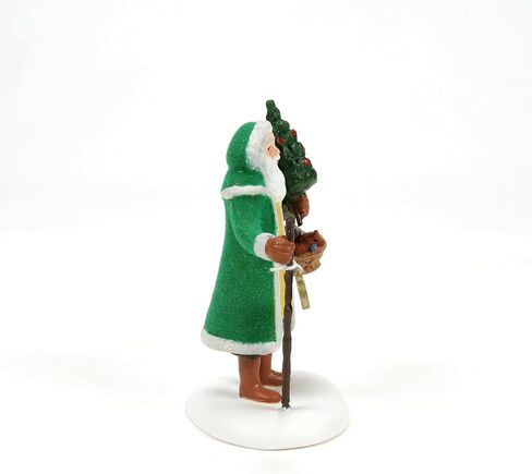 Department 56 Dickens Village Father Christmas 40th Anniversary Limited Edition Dated Figurine, 2.64 Inch, Multicolor in Saudi Arabia