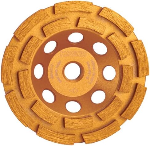 Diamond Concrete Grinding Wheel for Polishing and Cleaning Stone Concrete Surface, Cement, Marble, Rock, Granite, and Thinset Removing, Angle Grinder Wheels Cup (Double Segment Row) in Kuwait