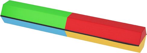 BalanceFrom Folding Balance Beam Gymnastics Floor Beam with Anti-Slip Bottom and Carrying Handles, Multiple Sizes and Colors in Kuwait