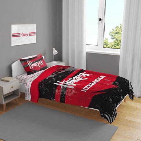 NCAA Slanted Stripe 4 PC Twin Bed in a Bag in Saudi Arabia