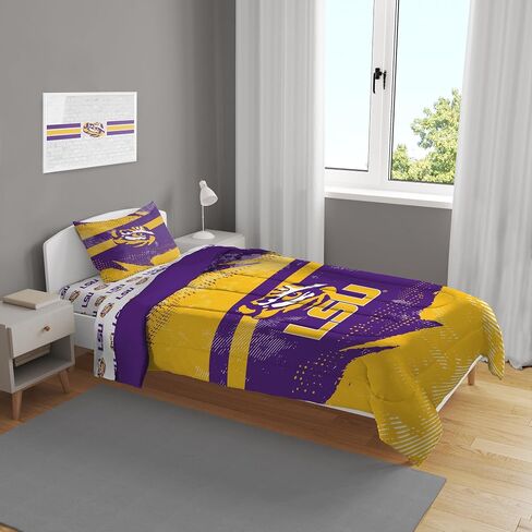 NCAA Slanted Stripe 4 PC Twin Bed in a Bag in Saudi Arabia
