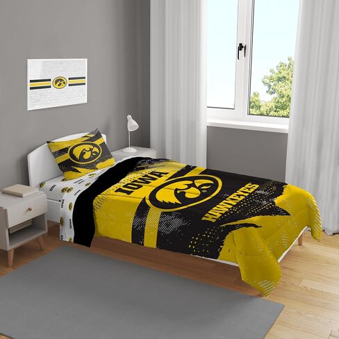 NCAA Slanted Stripe 4 PC Twin Bed in a Bag in Saudi Arabia