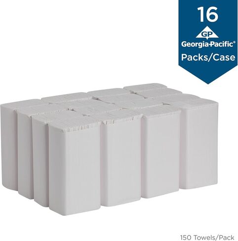 Georgia-Pacific Pacific Blue Select Multifold Premium 2-Ply Paper Towels by GP PRO (Georgia-Pacific),White,21000,125 Paper Towels Per Pack,16 Packs Per Case in Saudi Arabia