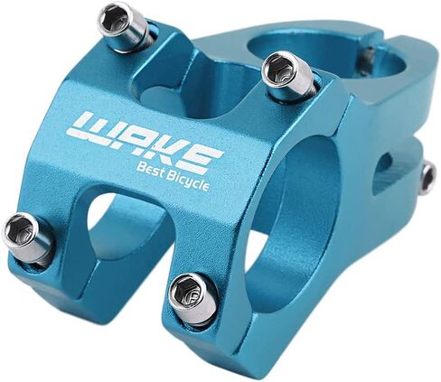 Wake High-Strength 31.8mm Aluminum Alloy Mountain MTB Bike Stem Riser 45mm Short Handlebar Stem for Most Bicycle, Road Bike, BMX, MTB Downhill in Saudi Arabia