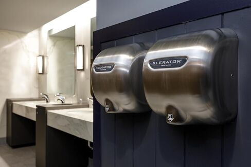 XLERATOR XL-SB Automatic High Speed Hand Dryer with Brushed Stainless Steel Cover and 1.1 Noise Reduction Nozzle, 12.5 A, 110/120 V in Saudi Arabia