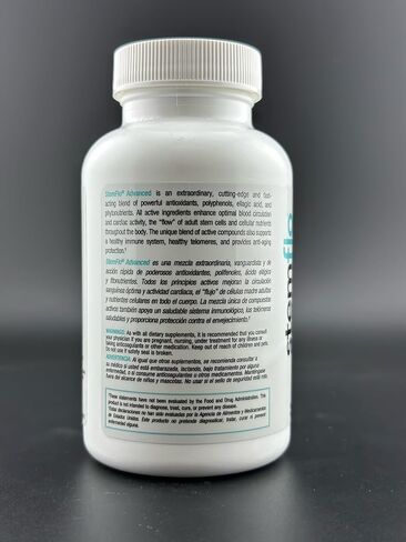 قم بتنشيط نظامك باستخدام تركيبة StemFlo® المتقدمة المكونة من 3 عبوات - Trans-Resveratrol، والكركمين، ومضادات الأكسدة الفائقة للصحة وطول العمر والحيوية in Saudi Arabia