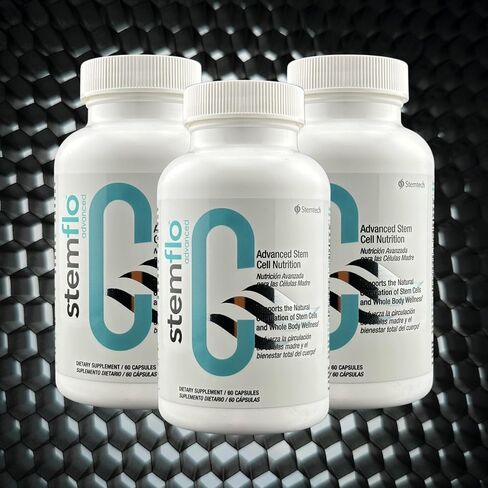 قم بتنشيط نظامك باستخدام تركيبة StemFlo® المتقدمة المكونة من 3 عبوات - Trans-Resveratrol، والكركمين، ومضادات الأكسدة الفائقة للصحة وطول العمر والحيوية in Saudi Arabia