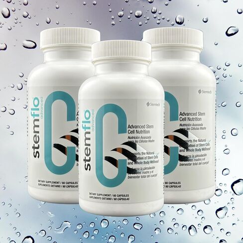 قم بتنشيط نظامك باستخدام تركيبة StemFlo® المتقدمة المكونة من 3 عبوات - Trans-Resveratrol، والكركمين، ومضادات الأكسدة الفائقة للصحة وطول العمر والحيوية in Saudi Arabia