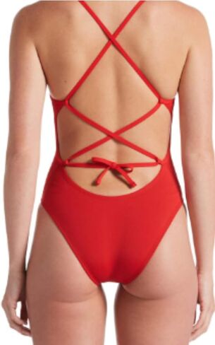 Nike Hydrastrong Lace-Up Tie Back One-Piece in Saudi Arabia