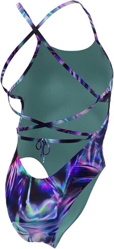 Nike Hydrastrong Lace-Up Tie Back One-Piece in Saudi Arabia