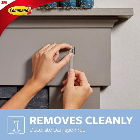 Command 17006CLR-VP Mini Hooks, Clear, 18 Count in Kuwait