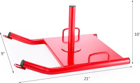 Happybuy الوزن مزلقة، دفع سحب مزلجة التدريب العالي الثقيلة، السعة القصوى 100 رطل تدريب سرعة الطاقة مزلقة للتمرين الرياضي وتدريب القوة اللياقة البدنية in Kuwait