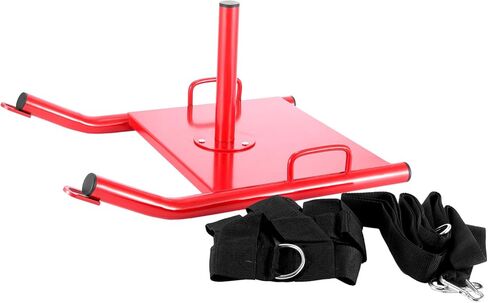 Happybuy الوزن مزلقة، دفع سحب مزلجة التدريب العالي الثقيلة، السعة القصوى 100 رطل تدريب سرعة الطاقة مزلقة للتمرين الرياضي وتدريب القوة اللياقة البدنية in Kuwait