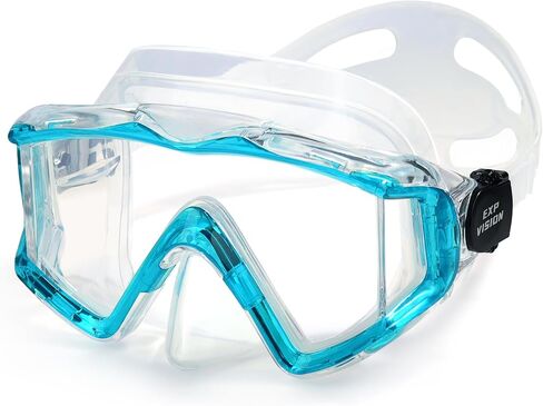 Snorkel Diving Mask, Ultimate Pano 3 HD Snorkeling Mask Anti-Fog Swim Mask Goggles with Nose Cover Adults & Youth for Diving, Snorkeling and Swimming in Kuwait