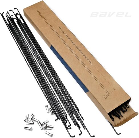 36 قطعة من BaveL 14G J Bend المتحدث الصلب للدراجة (234-249 مم)، المتحدث دورة مع حلمات النحاس، المتحدث الصلب الدراجة الجبلية، ل المتحدث عجلة MTB، Ebike، الرحلات، دراجات المدينة - استبدال / إصلاح المتحدث in Kuwait