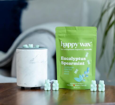 مجموعة Happy Wax Wanderlust تذوب شمع الصويا الطبيعي المعطر - إجمالي 6 أونصة. من ذوبان الشمع المعطر، تتضمن المجموعة 2 أونصة من بالو سانتو، و2 أونصة من خشب الشعلة الصحراوية، و2 أونصة من ظلال القمر in Saudi Arabia