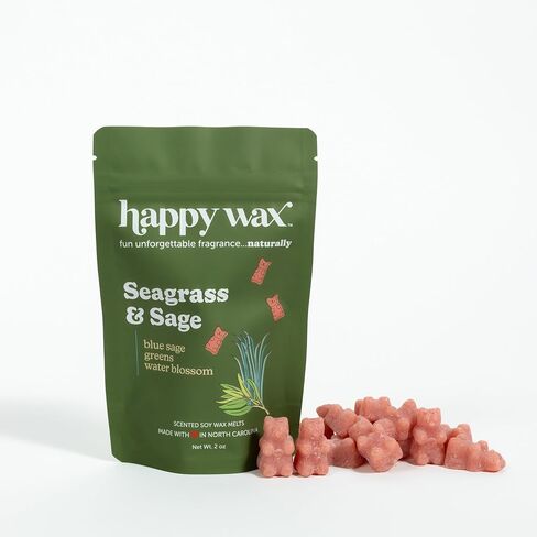 مجموعة Happy Wax Wanderlust تذوب شمع الصويا الطبيعي المعطر - إجمالي 6 أونصة. من ذوبان الشمع المعطر، تتضمن المجموعة 2 أونصة من بالو سانتو، و2 أونصة من خشب الشعلة الصحراوية، و2 أونصة من ظلال القمر in Saudi Arabia