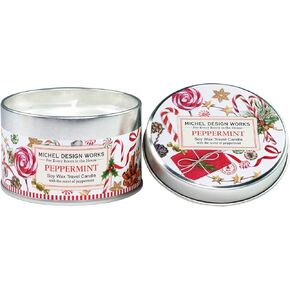 Michel Design Works Soy Wax Candle in Travel Tin Size, Peppermint in Kuwait