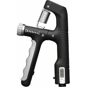 Hand Gripper Strengthener, Adjustable Resistance 22-220Lbs (10-100kg) Forearm Exerciser, Grip Strength Trainer for Muscle Building & Injury Recovery, Aerobic Hands
