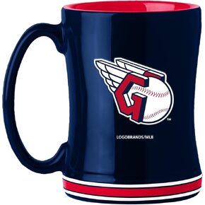 Logo Brands 509-C14RM: Cleveland Guardians 14oz Relief Mug
