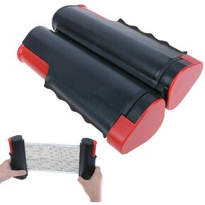 شبكات بينج بونج، شبكات تنس الطاولة، شبكة بديلة قابلة للسحب وقابلة للتعديل، حامل سفر متنقل لأي طاولة - طول قابل للتعديل 190 سم/72 (كحد أقصى) in Kuwait