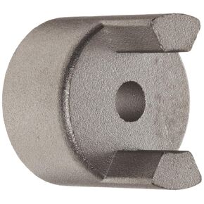 Martin ML225 2 1/4 Universal Series Jaw Coupling, Sintered Steel, Inch, 2.25" Bore A, 2.25" Bore B, 5" OD, 2.188" Length, 2268 in-lbs Nominal Torque