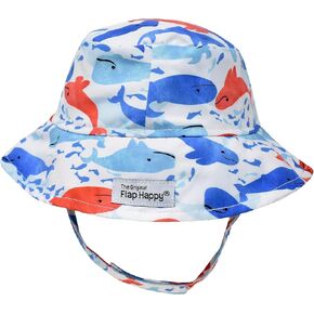 Flap Happy Children Unisex Bucket Hat UPF 50+, Highest Certified UV Sun Protection, Azo-free dye