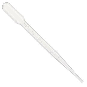 Globe Scientific 135038 LDPE Graduated Transfer Pipet, Large Bulb, Sterile, Individually Wrapped, Cellophane Wrap, 155mm Length, 7.0mL Capacity (Case of 400)