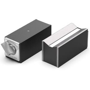 12T Magnetic Base,Suitable for Magnetic Machine Lights,Indicator Holder Metric M8 X 1.25 Tapped Hole,4.72x1.96x2.16 Inch,1 pc