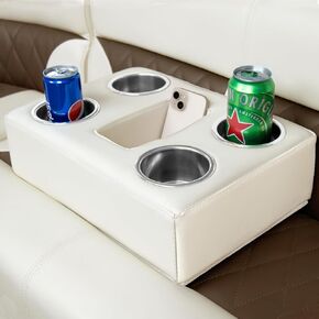4 Cups Pontoon Cup Holder,Boat Seat Cup Holder,Sofa Organizer,Portable Cup Beverage Holders for Pontoon Boat Sofa,RV Couch,Car Back Seat in Kuwait