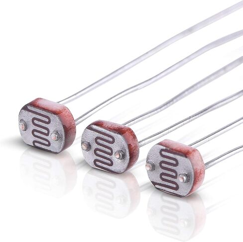 EBOOT 30 Pieces Photoresistor Photo Light Sensitive Resistor Light Dependent Resistor 5 mm (5539) in Saudi Arabia