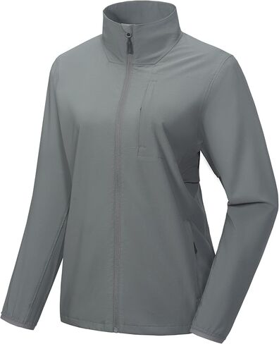 Little Donkey Andy Women's Running Woven Jacket Lightweight Breathable Windproof UPF50+ Shirt for Hiking Golf in Kuwait