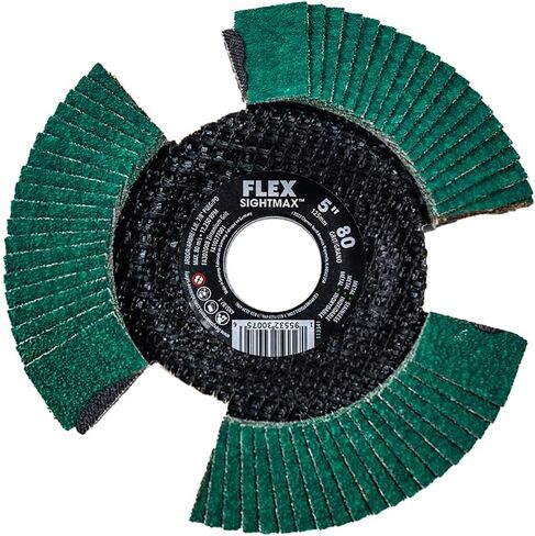 FLEX 4-1/2-inch 60 Grit SightMAX Flap Disc, Type 29 - FA302002 in Kuwait