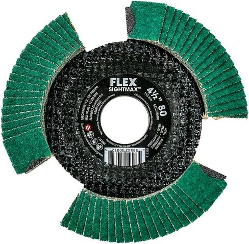 FLEX 4-1/2-inch 60 Grit SightMAX Flap Disc, Type 29 - FA302002 in Kuwait